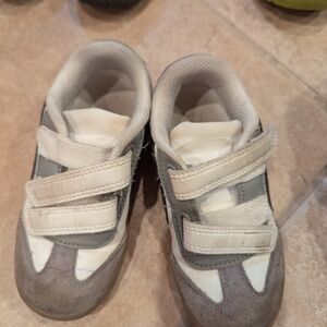 Cat & Jack Gray and White Kids Sneakers